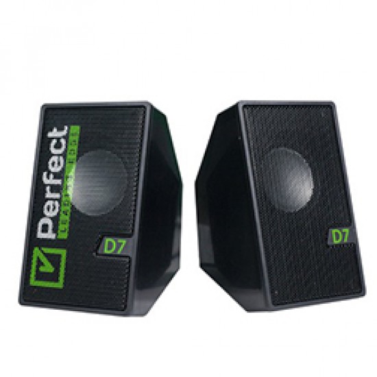 Perfect D7 Multimedia 2.0 Speaker